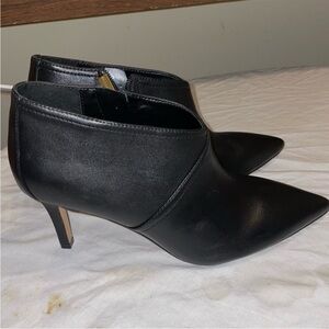 Vince Camuto Black Heeled Ankle Boots
